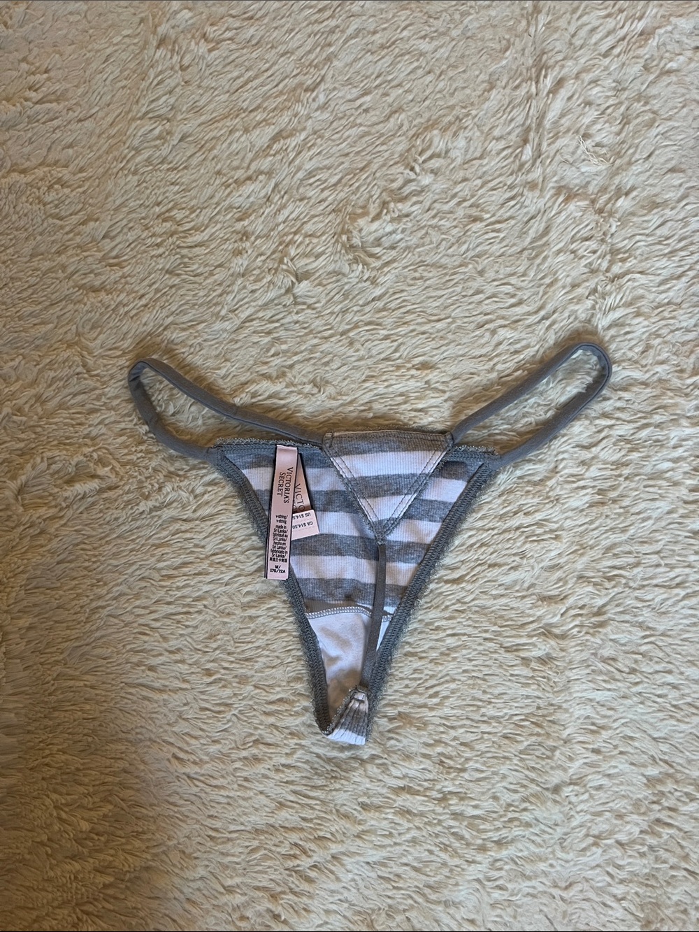 Victoria Secret Striped G String - Picture 2 of 3